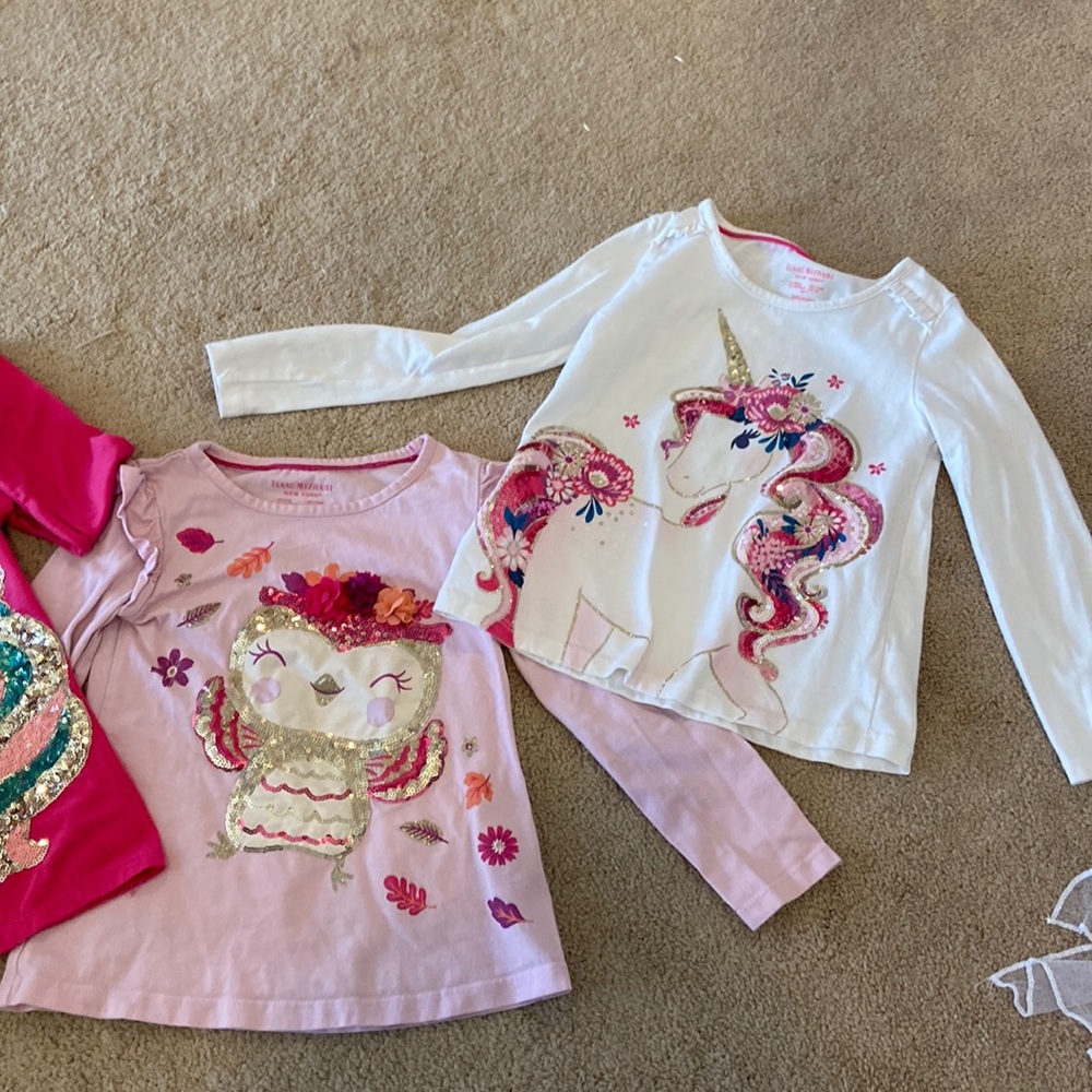 Lot of sequin long sleeve t